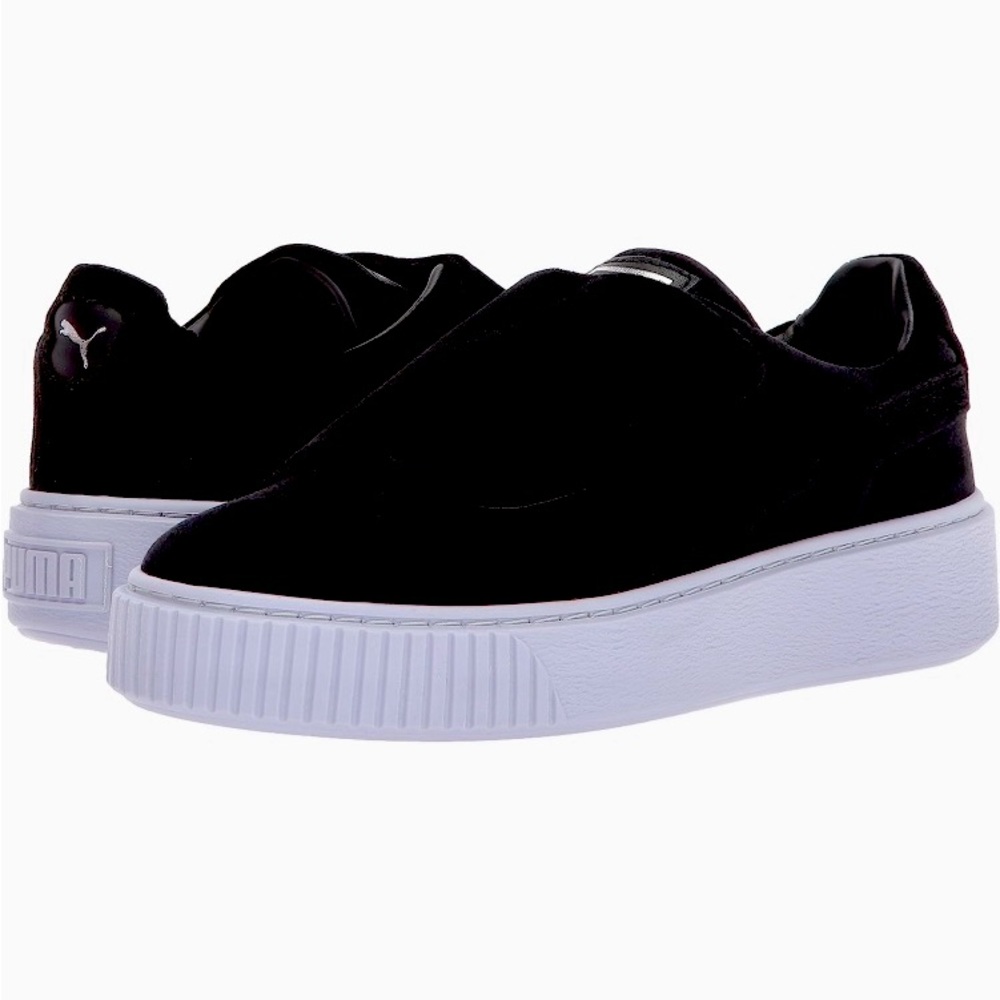💥 Puma & Grey gum Platform NIB🚨90s throwback Strap version 9.5US 7.5UK 41EUR